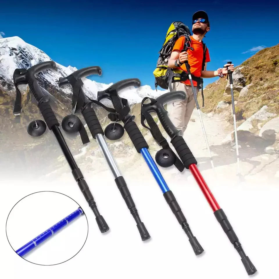 GlidePro – Ultra-Light Folding Trekking Pole (Aluminum Alloy)