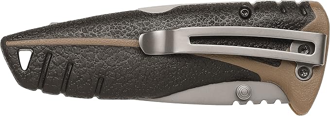 Gerber Folding Knife – 3" Carbon Steel Hunting & EDC Pocket Knife