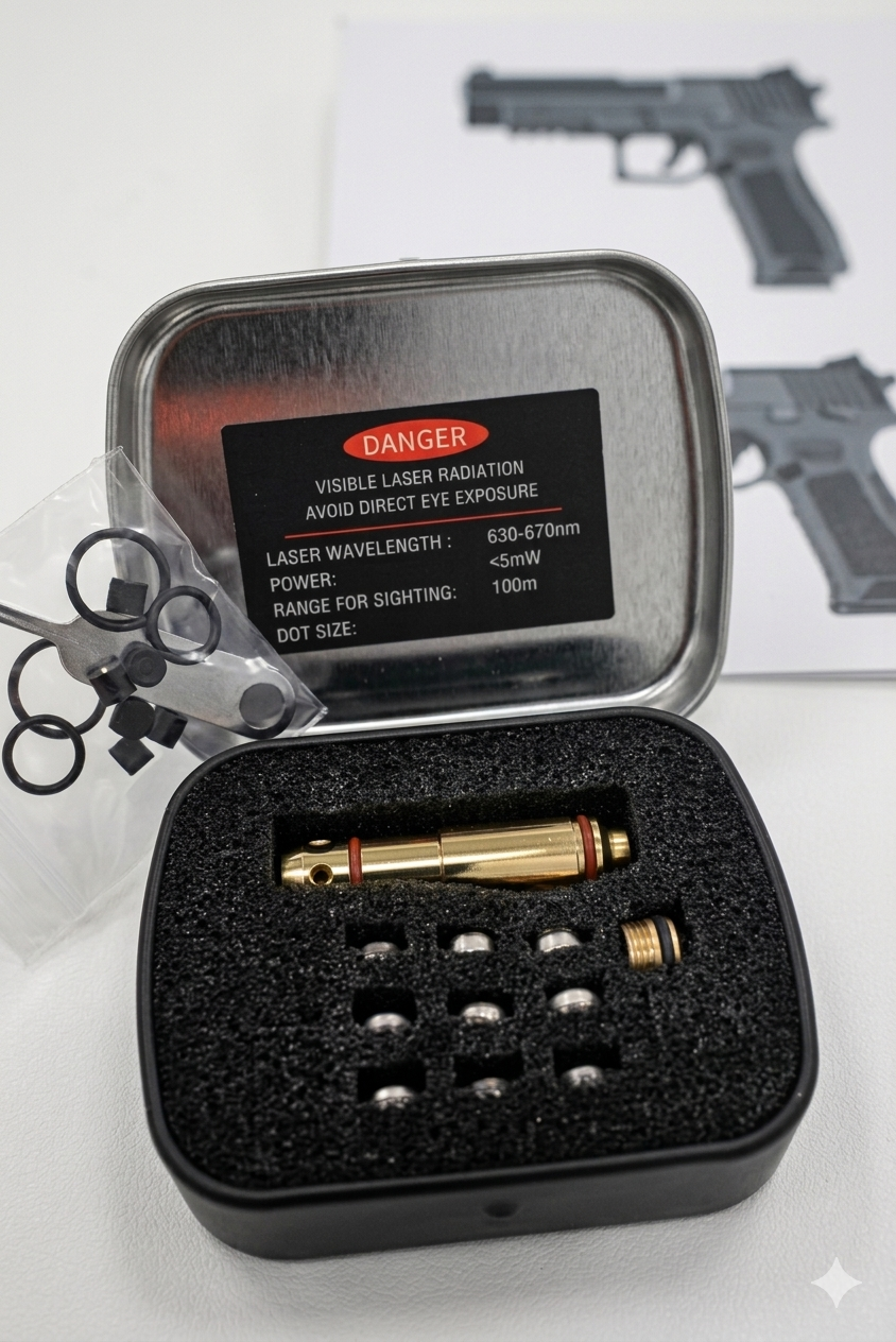 9mm Laser Cartridge Set — Dry Fire Training Kit