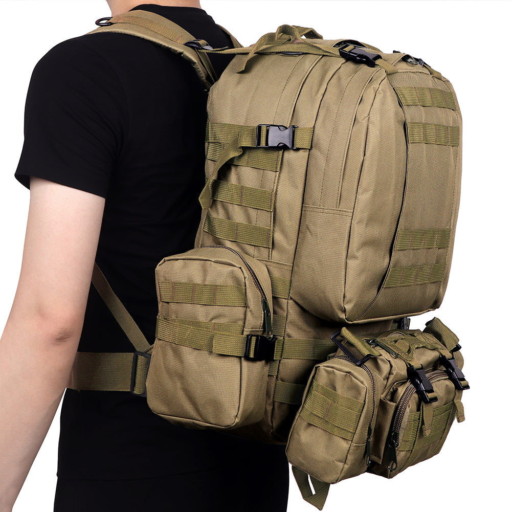 ReconX  – Survival Backpack System - 4-in-1 Outdoor Pack