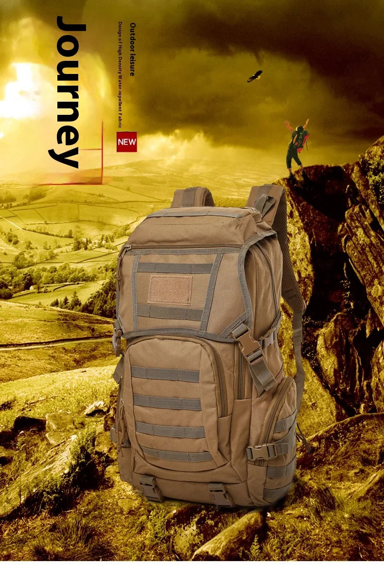 Sentinel 50L – Military Tactical Rucksack