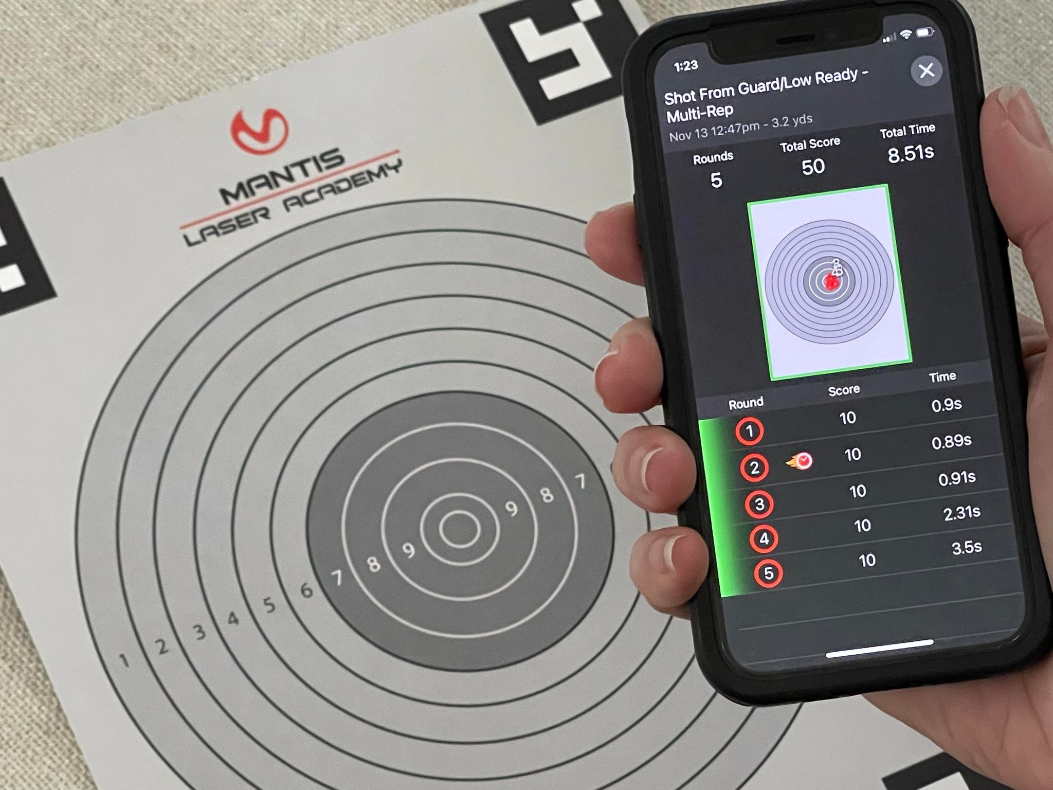 9mm Laser Cartridge — Safe Dry Fire Training Round